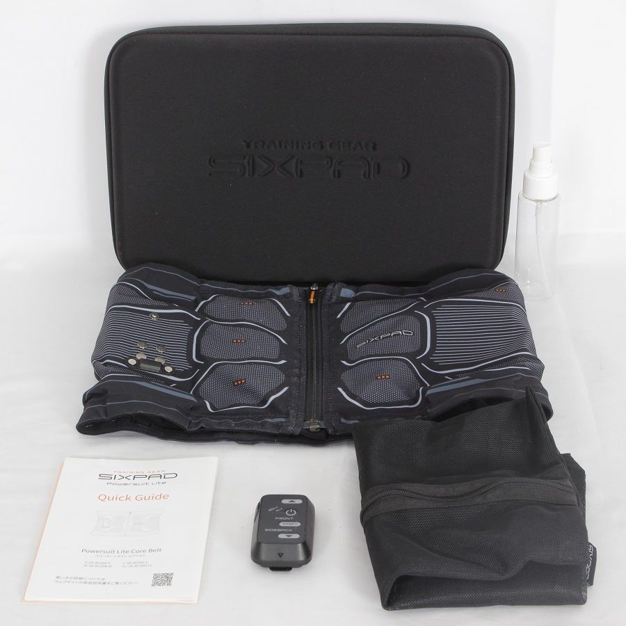 MTG SIXPAD Powersuit Core Belt SE-BC00B-M シックスパッド パワースーツ コアベルト Mサイズ 本体