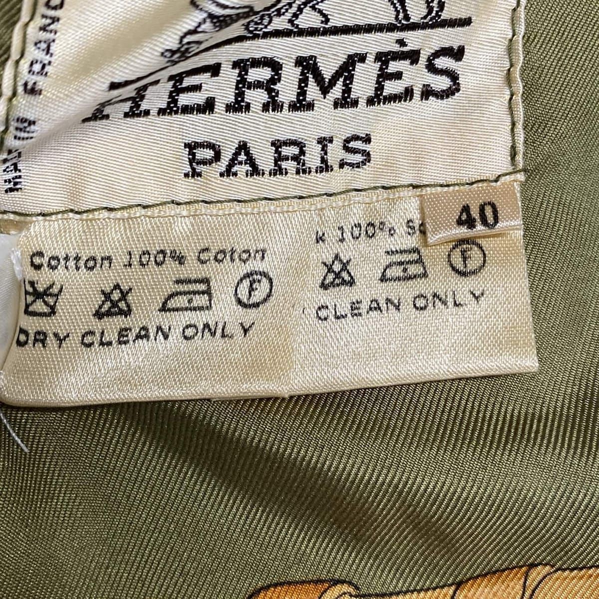 エルメス　ブルゾン♡ 34サイズ 本日のみお値下げ中！早いもの勝ち♡ HERMES(エルメス) ブルゾン サイズ40 S メンズ - カーキ
