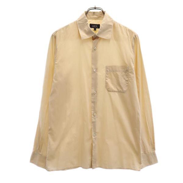 アーペーセー フランス製 長袖 シャツ 1 ベージュ A.P.C. メンズ 【中古】  【231008】 メール便可