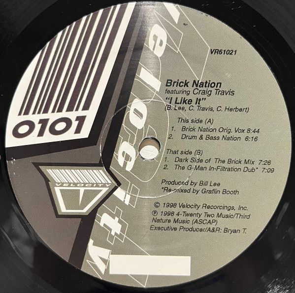 The Plus Ones　On The List　レコード　12インチ　カラー 米12” Brick Nation I Like It VR61021 VELOCITY RECORDINGS