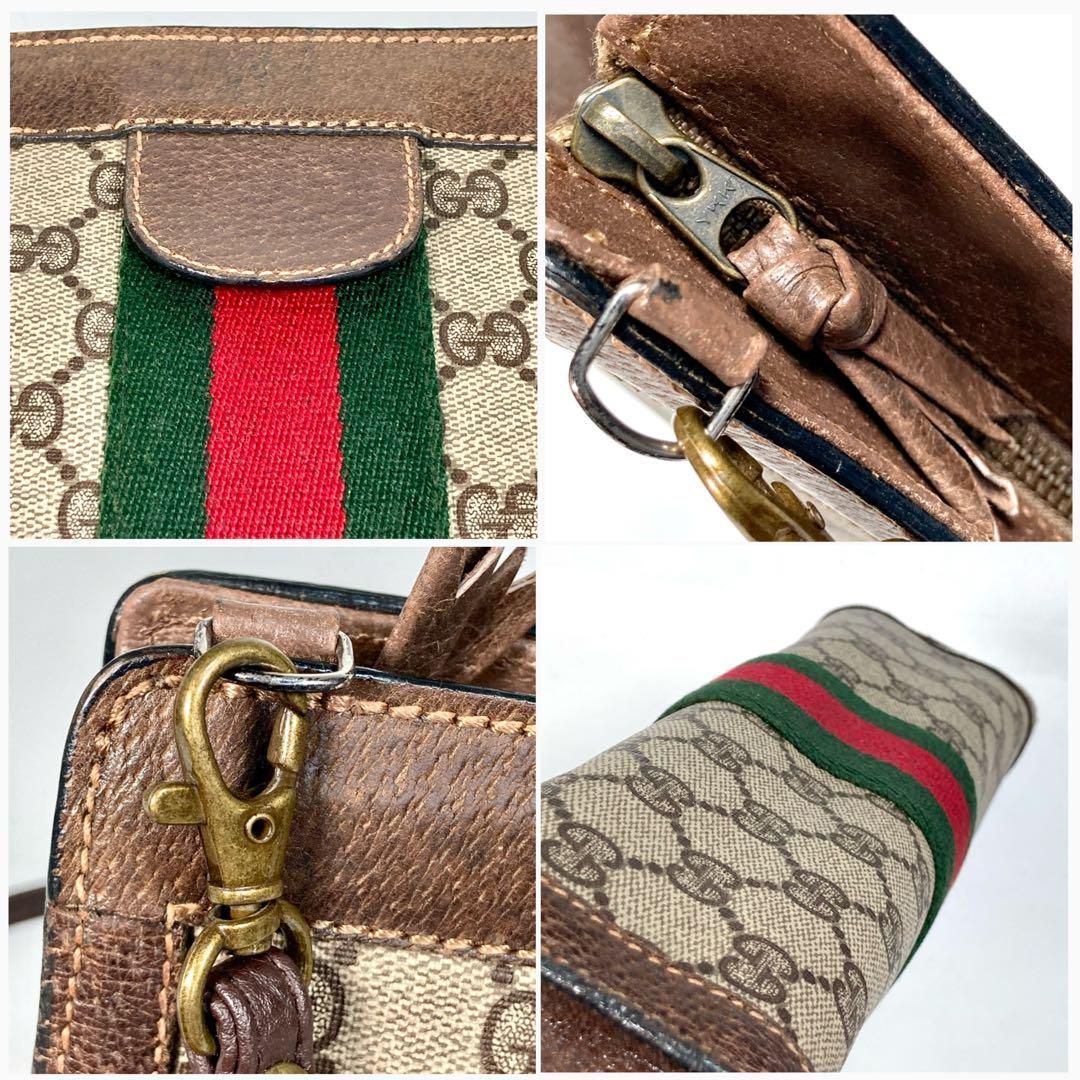 【GUCCI】グッチ シェリーライン GG柄 スプリーム 2Way バッグ