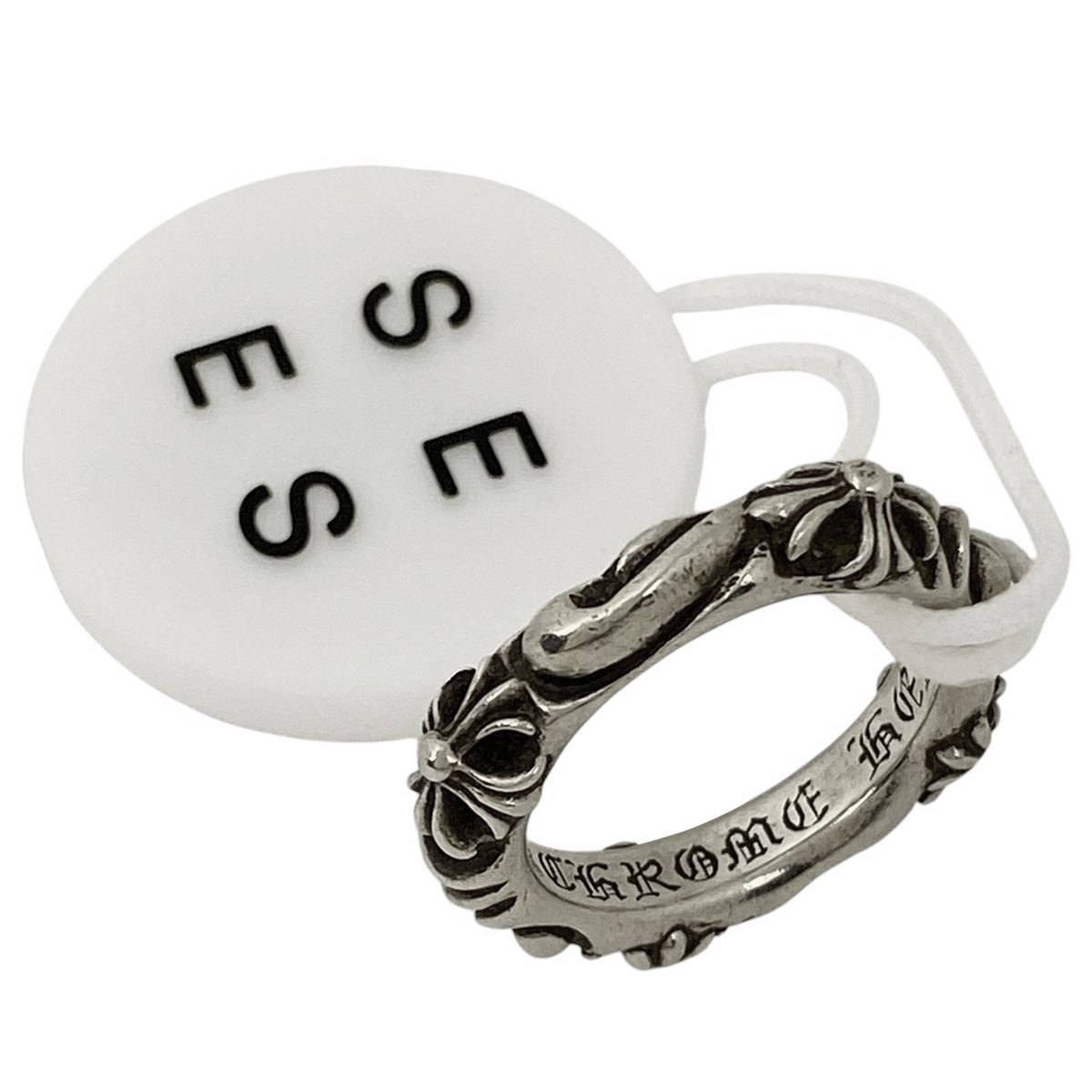 CHROME HEARTS シルバー925 SBTバンドリング リング 1993 CHROME HEARTS シルバー925 SBTバンドリング リング 1993
