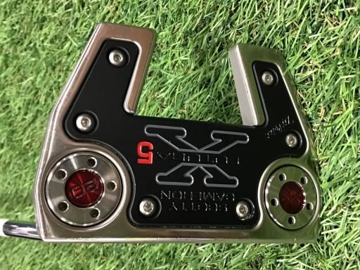 タイトリスト SCOTTY CAMERON FUTURA X5 33インチ パター PT スチール フレックスその他 メンズ 男性用 右利き 右用 Cランク ゴルフクラブ