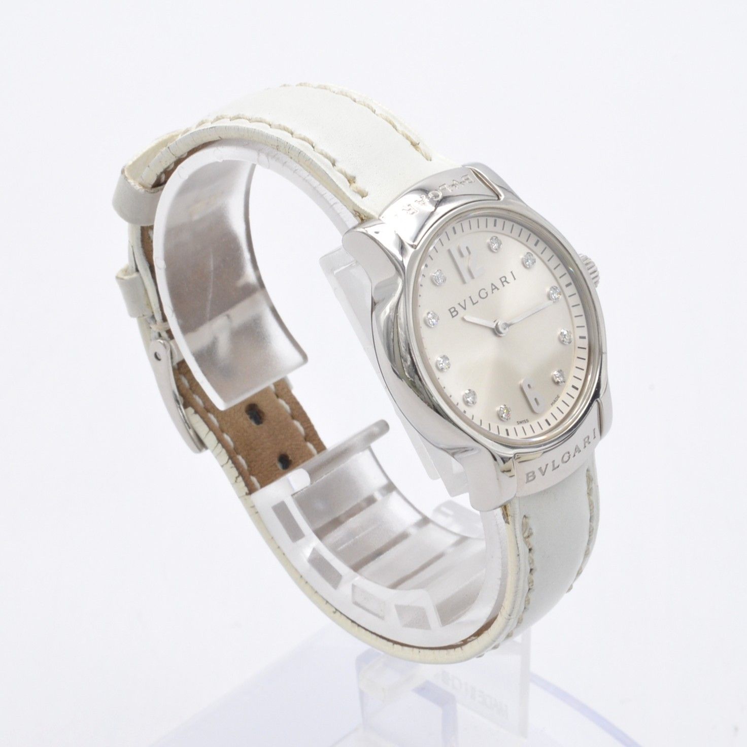 ブルガリ ソロテンポ ST29S クオーツ レディース 腕時計 純正革ベルト