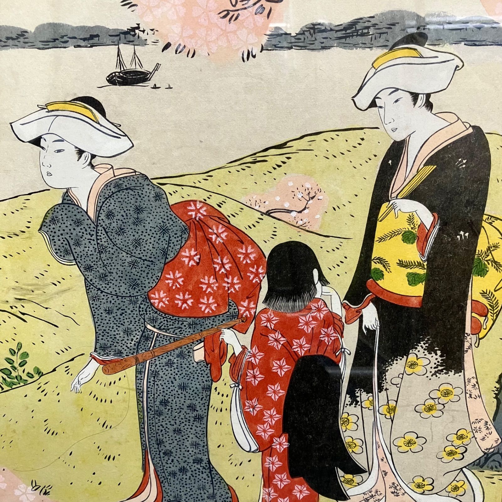 鳥文斉 栄之  （江戸時代 浮世絵）絵画 印刷画 鳥文斉 栄之 （江戸時代 浮世絵）絵画 印刷画 美術品