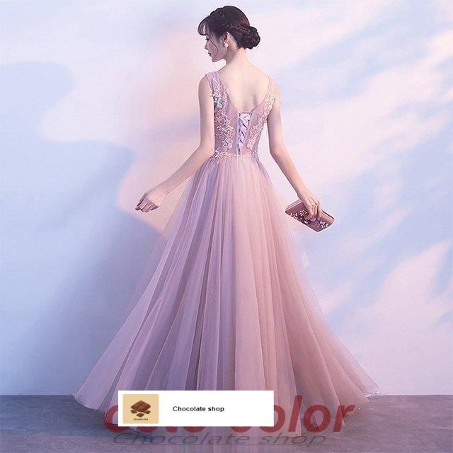 イブニングドレス ノースリーブ