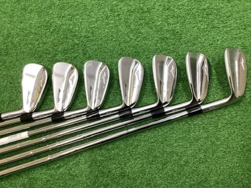 ミズノ Mizuno Pro 120 8S アイアンセット IR 純正特注シャフト フレックスX メンズ 男性用 右利き 右用 Cランク ゴルフクラブ