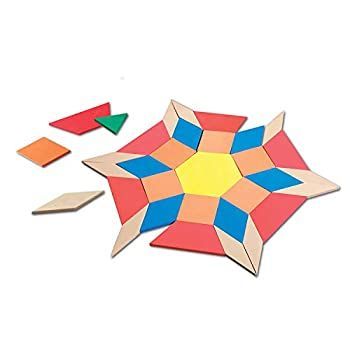 【中古】ラーニング リソーシズ 図形ブロック フロアサイズ ソフト素材 LER4357