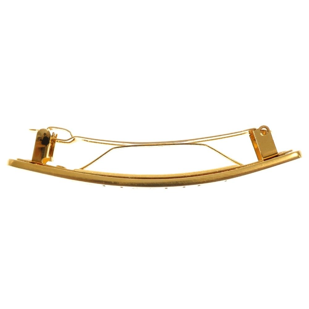 CHANEL (シャネル) ロゴ GPバレッタ 96A 髪留め GP ゴールド ヘア  