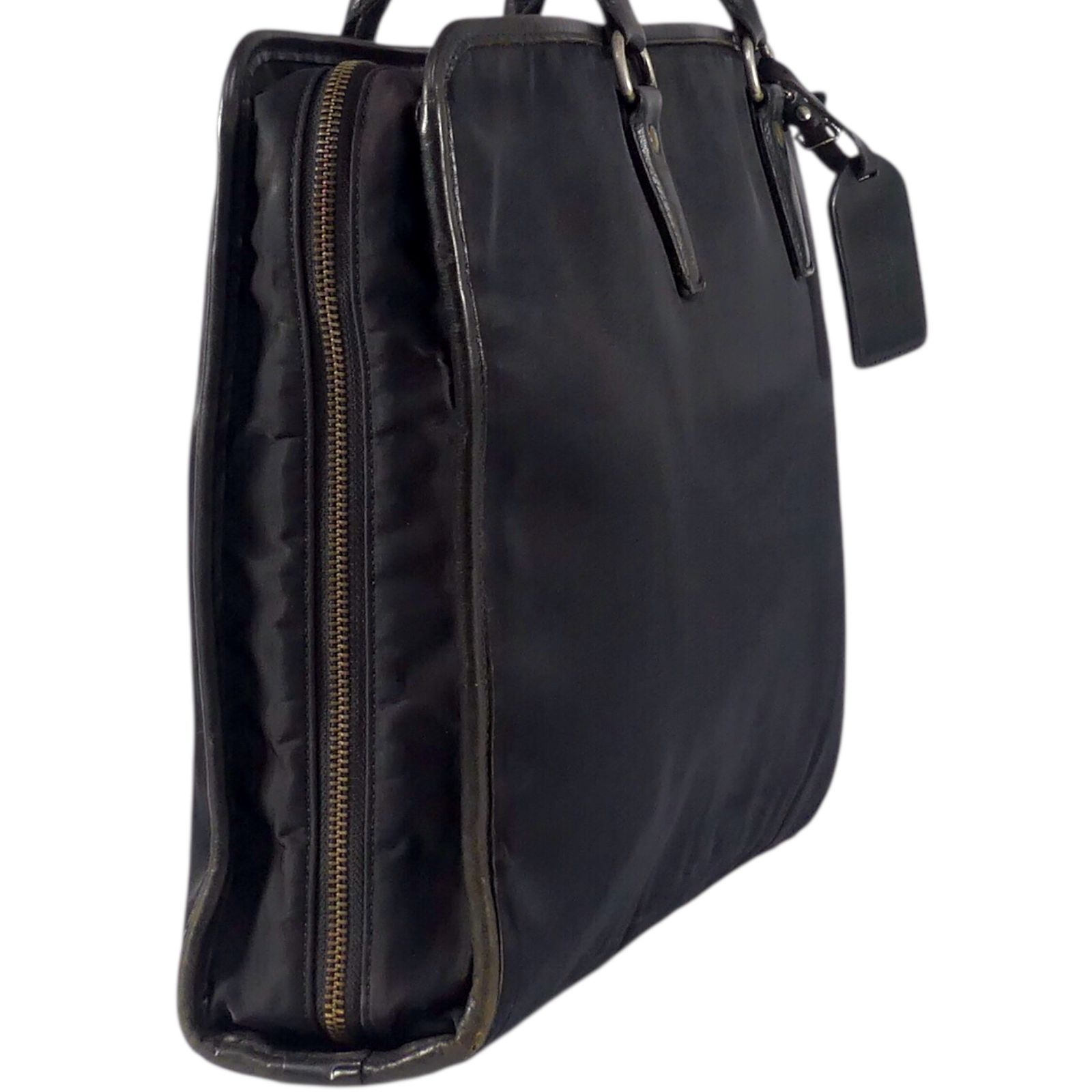 porter ポーター ブリーフケース エンボス 黒 レザー A4 porter