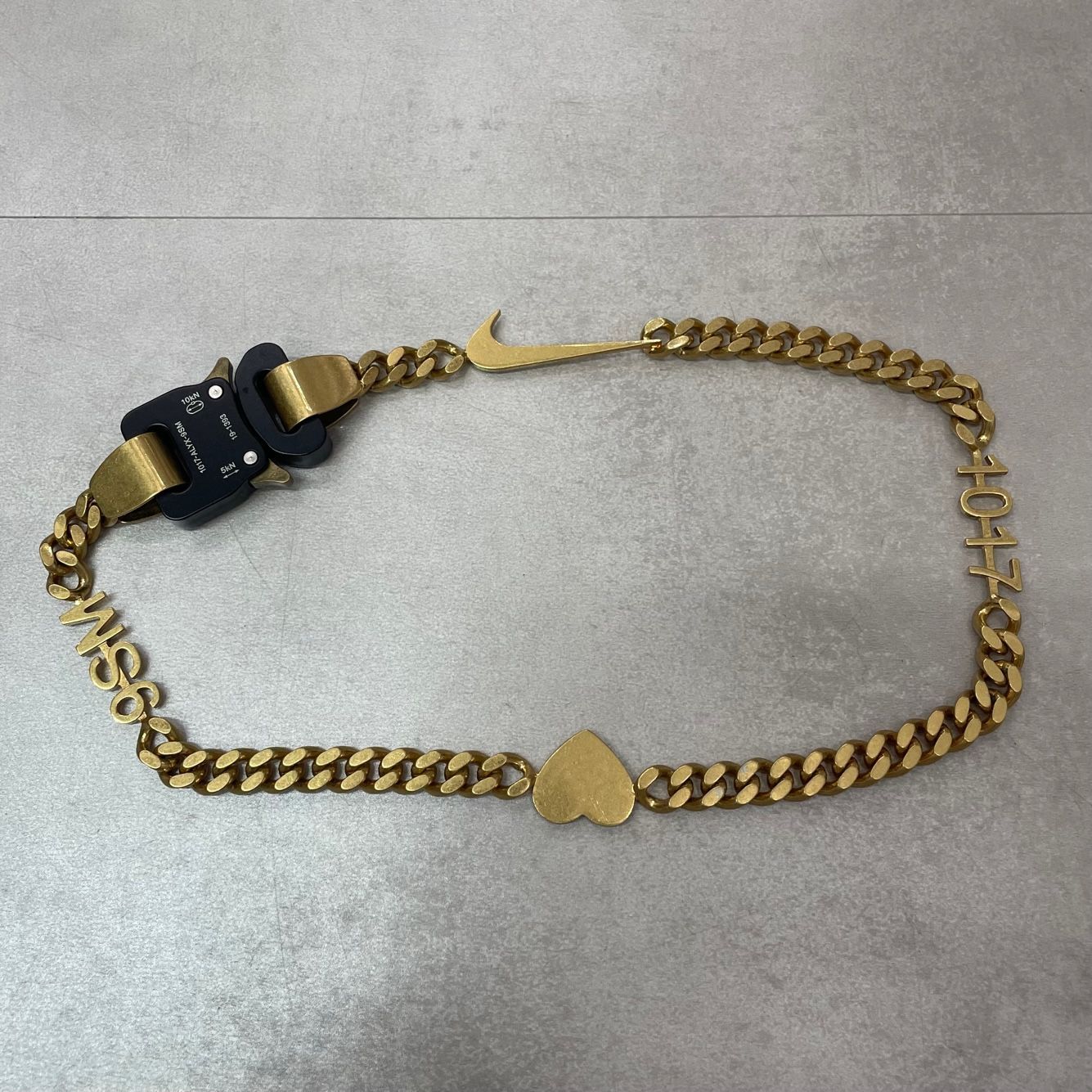 1017 ALYX 9SM 19AW NIKE SWOOSH HERO CHAIN NECKLACE アリクス 