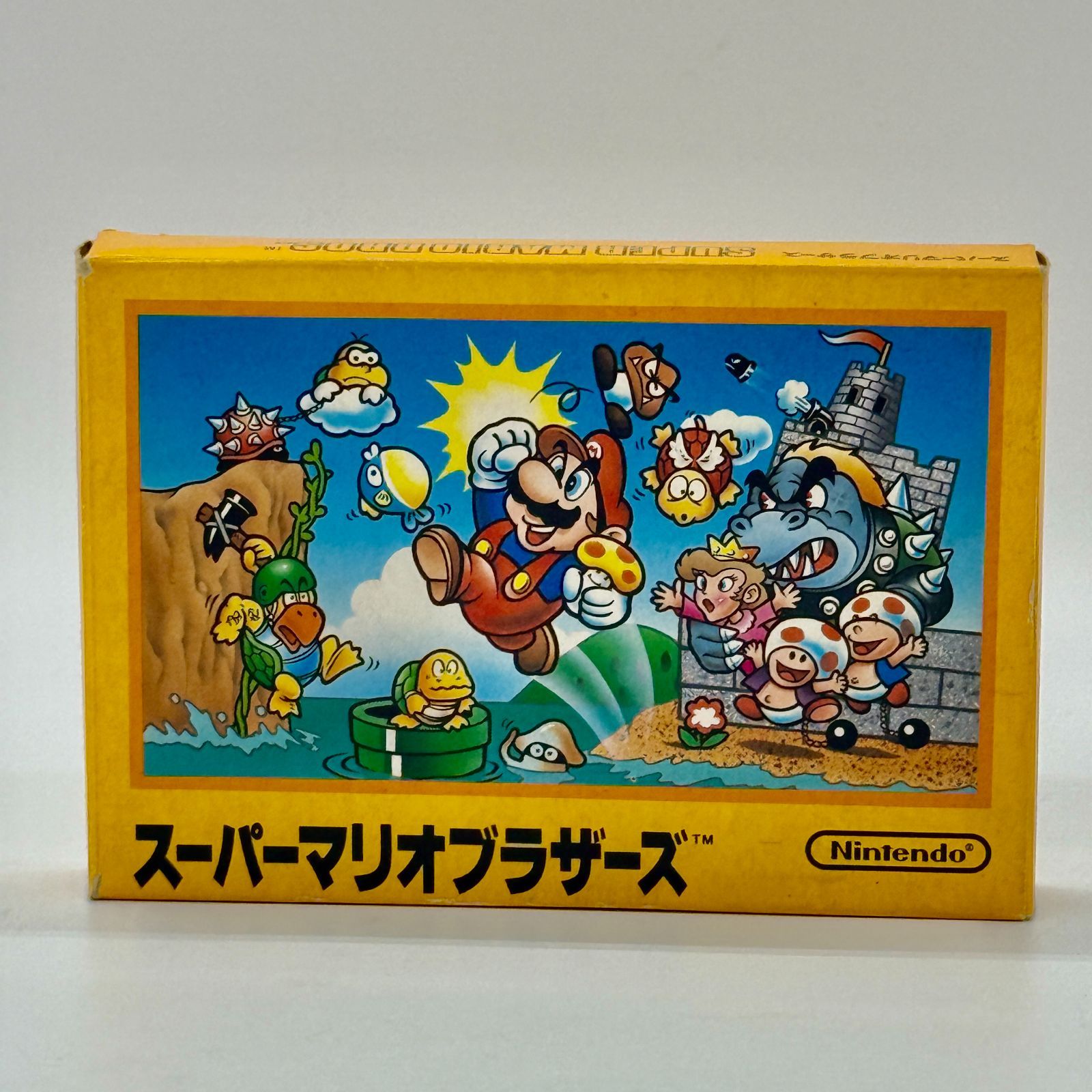スーパーマリオブラザーズ ファミコンカセット ソフト FC 初期版 元箱