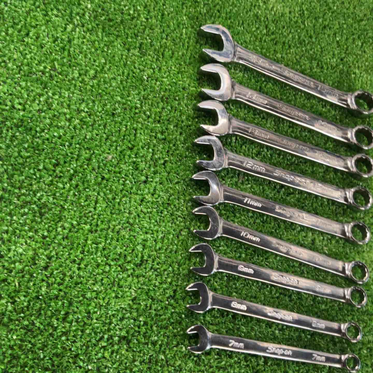 スナップオン Snap-on ショートコンビネーションレンチ 9本 セット OEXM7B 8B 9B 10B 11B 12B 13B 14B 15B 草加店