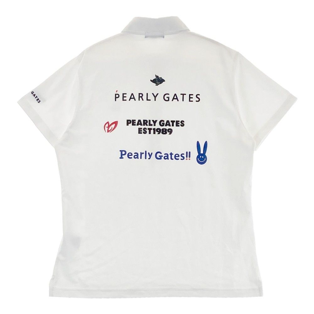 サイズ 2 PEARLY GATES パーリーゲイツ 2025年モデル 半袖ポロシャツ ホワイト系 240101282318 ゴルフウェア レディース ストスト USTAUSTRALIA_COM_AU