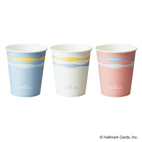パ）ＨＭ　テンダーパステル柄カップ　５オンス　１５０ｍｌ　１００個入×５4228-1153【カウネット】