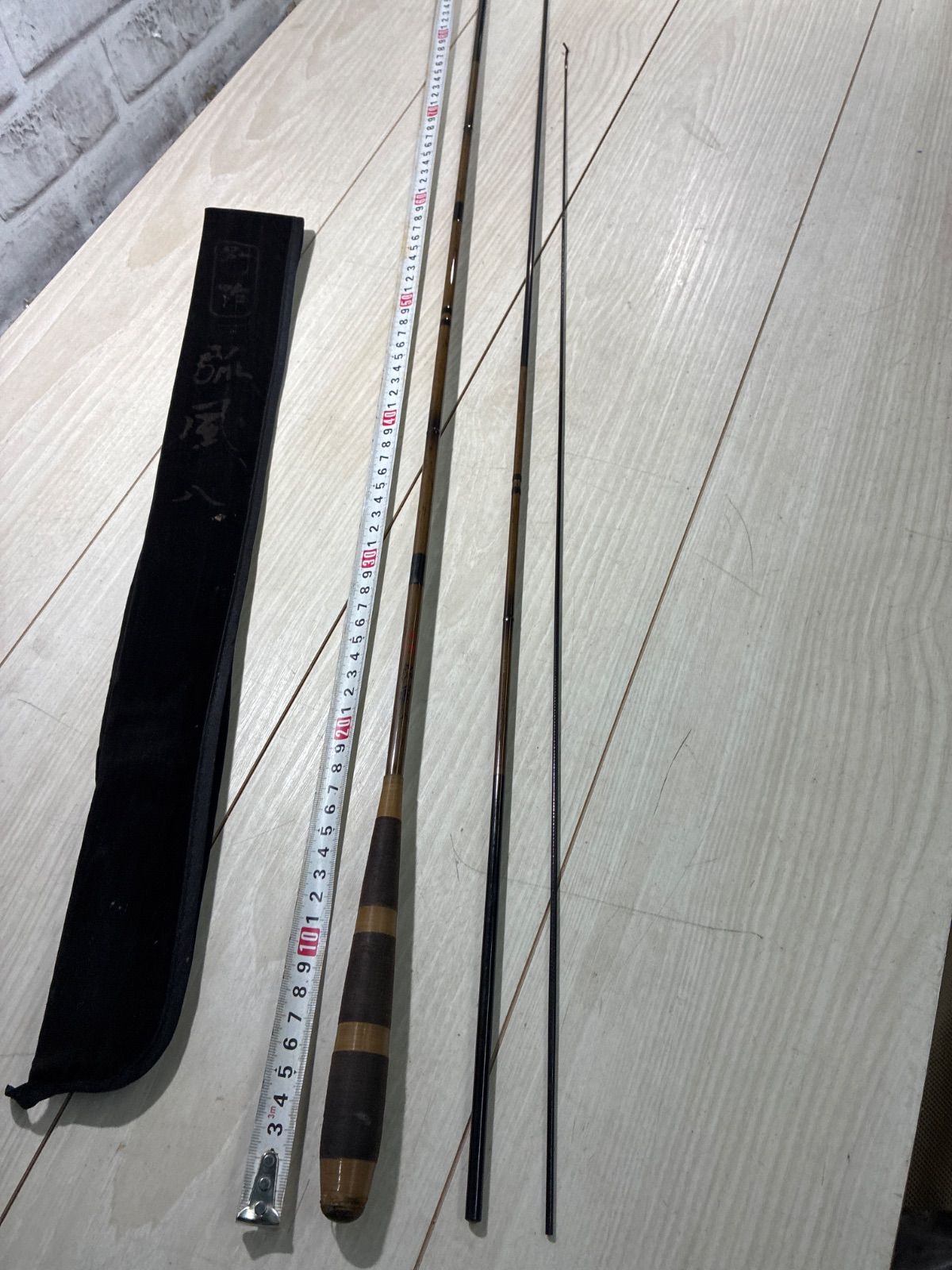 レア極美品】へら竿 竹竿 尾州住人 孤春竜 7.2尺 紀州