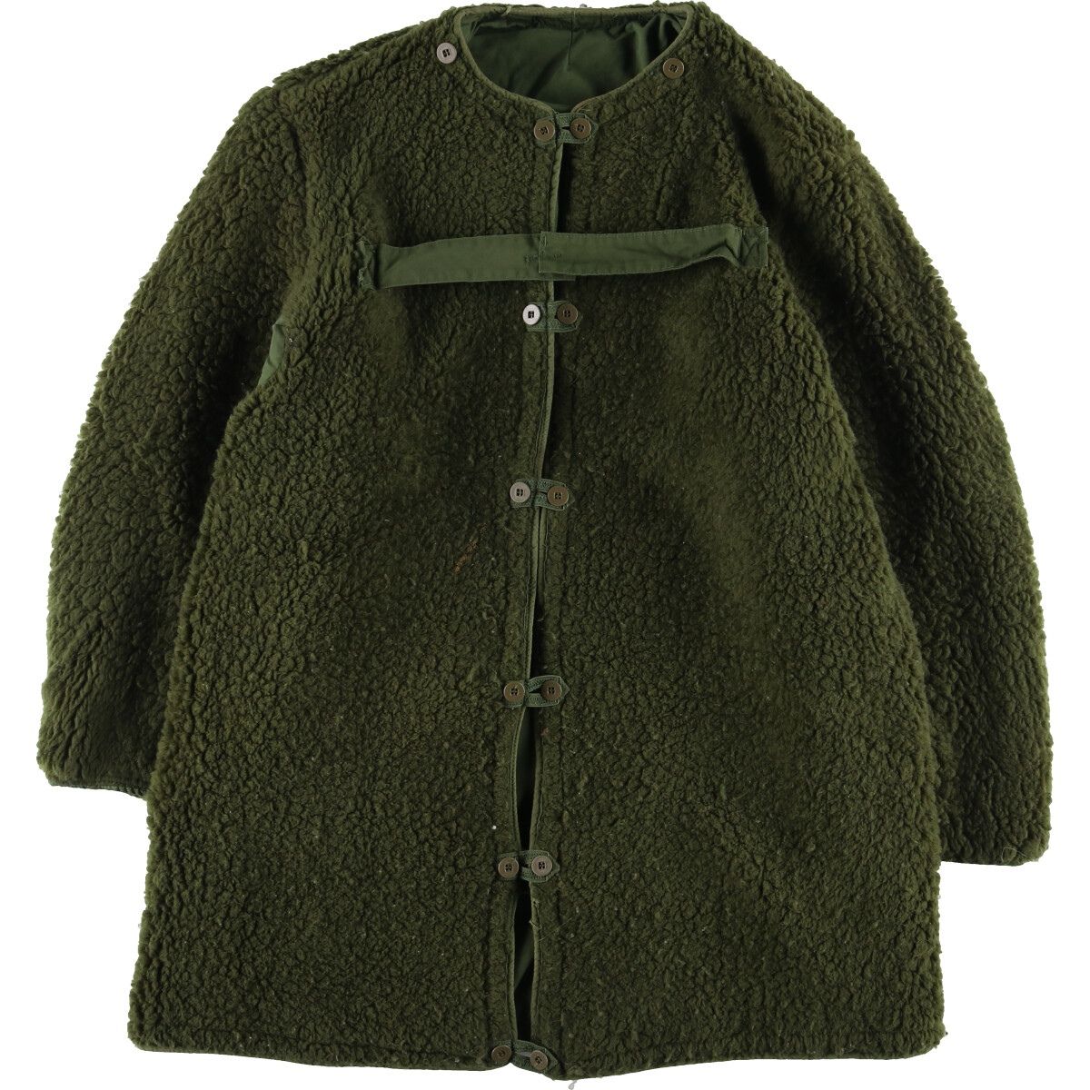 古着 80年代 スウェーデン軍実品 M-59 ミリタリー ボアライナージャケット C54 メンズXL ヴィンテージ/eaa385986