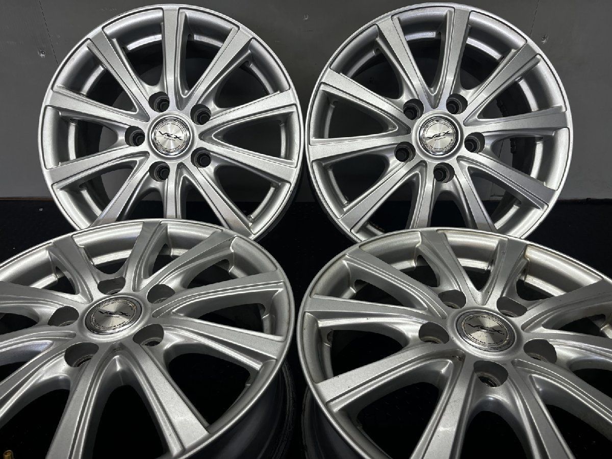 INTER MILANO VEX V.E.X インターミラノ 15インチ 4本 6J5HPCD114.3 52 ヴォクシー ノア エスクァイア フリード等 SHH016