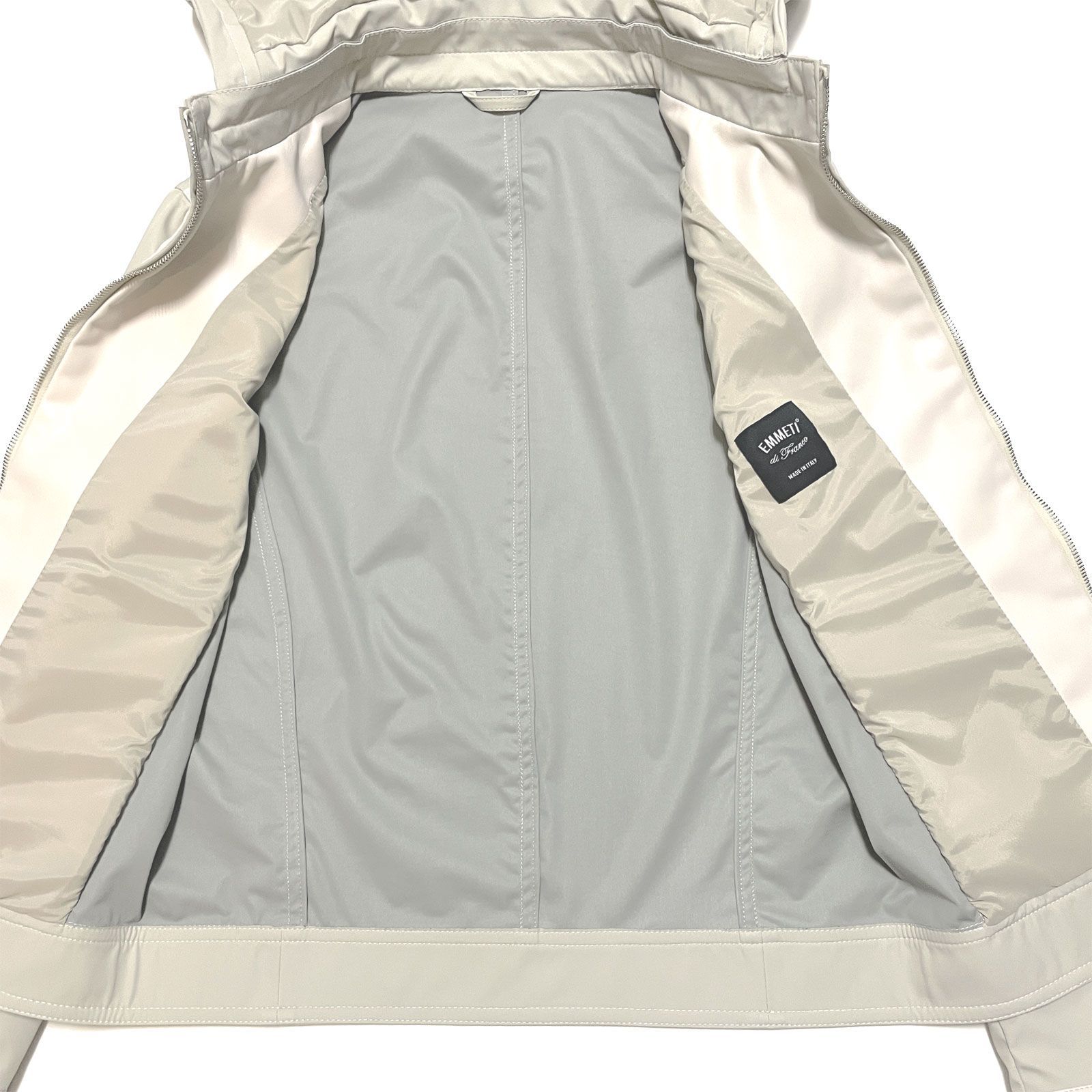 EMMETI エンメティ レザー / JURI HOODIE ユリ フーディ テックレザー 