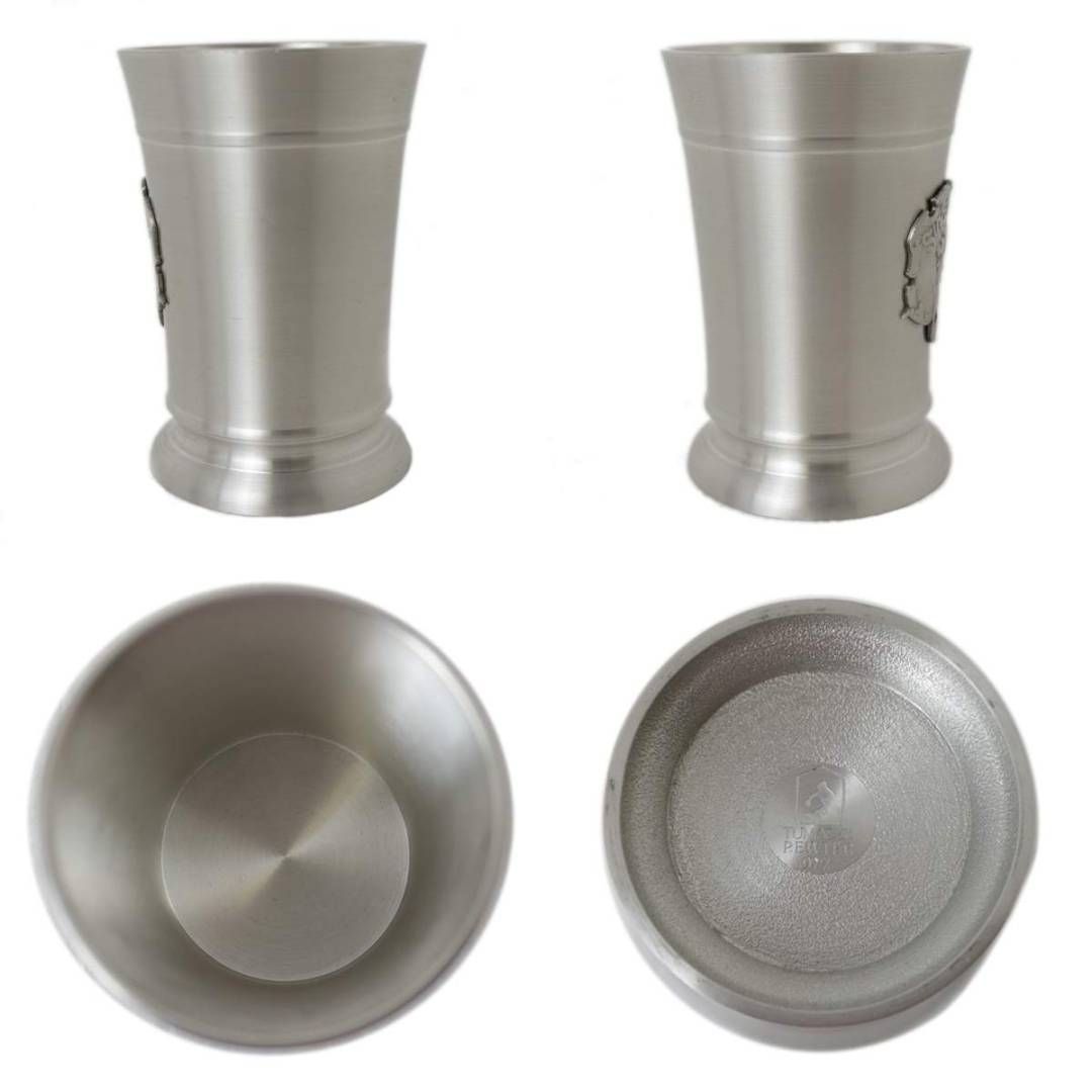 TUMASEK PEWTER ツマセクピューター タンブラー カップ 2客セット ペア 
