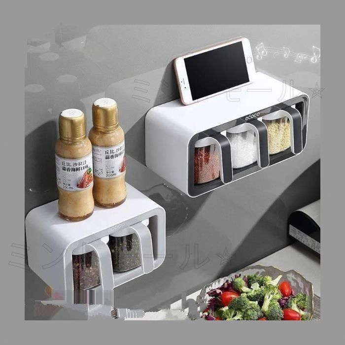 調味料収納ラック - おしゃれで実用的なキッチンオーガナイザー 調味料ラック - 調味料オーガナイザー |キッチンスパイスラック