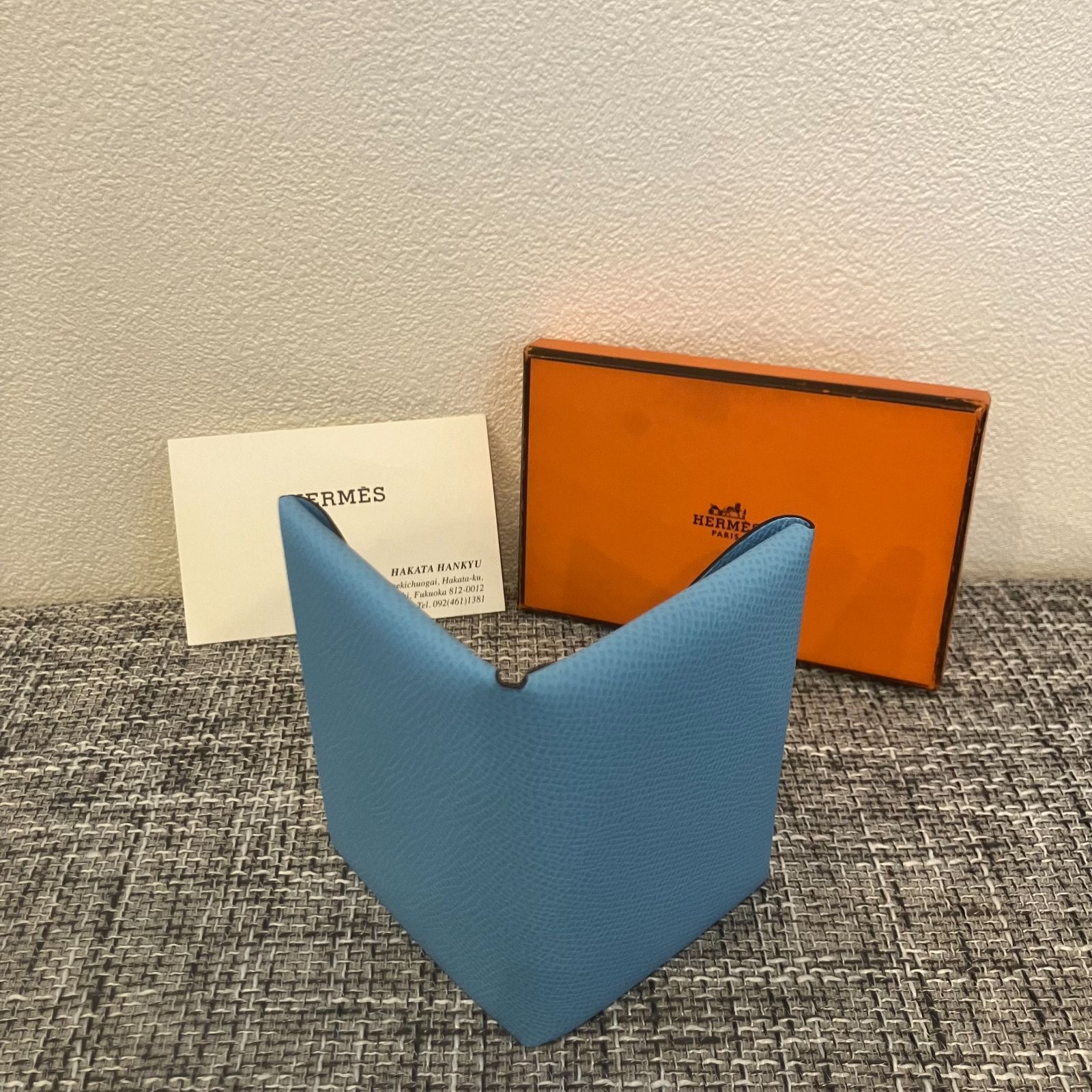 新品未使用》HERMES カルヴィデュオ カードケース コインケース