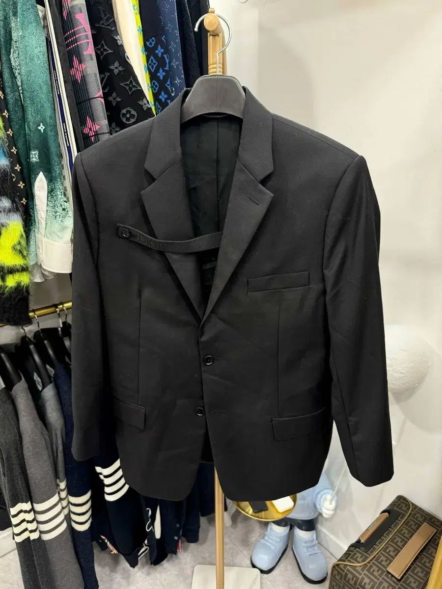DIOR ディオール オム cd ロゴ ブレザー スーツ 50 サイズ