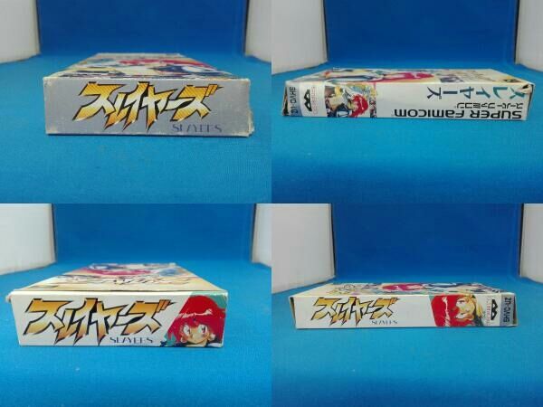 スレイヤーズ　スーパーファミコン　ソフト　箱　説明書 スレイヤーズ スーパーファミコンソフト 箱説ハガキ付き スレイヤーズ