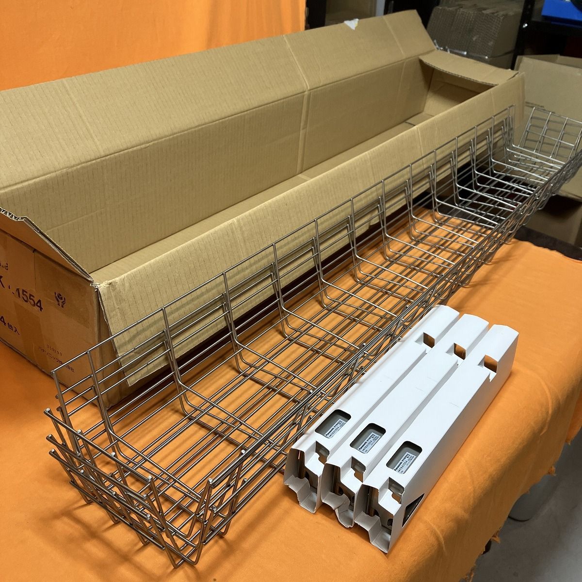 蛍光灯器具用ステンレスガード 3個セット パナソニック FK41554