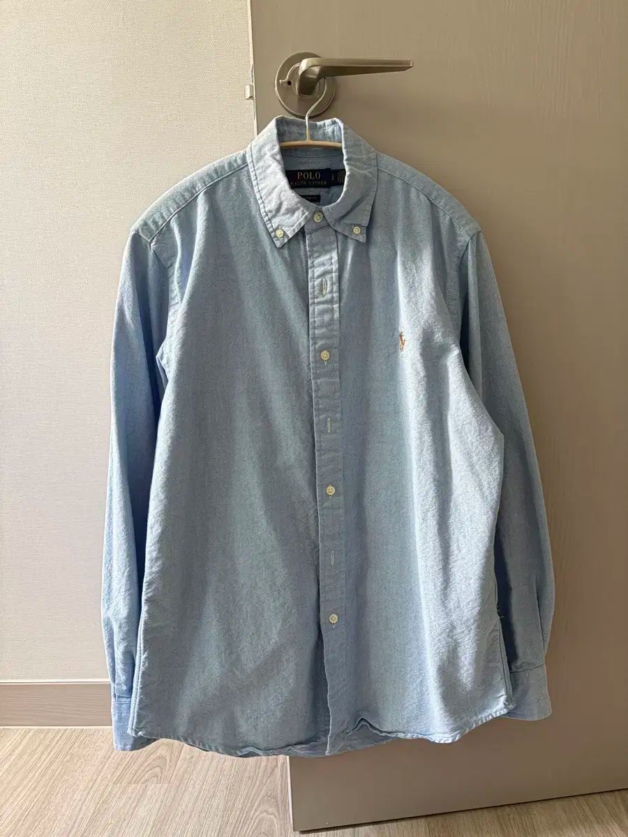 ポロラルフローレン オックスフォード シャツ スカイブルー