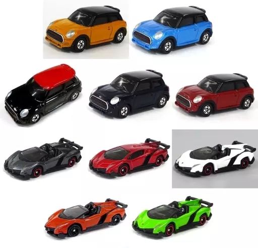 ミニカー 全10種セット トミカ カラフルコレクション セブン＆アイオリジナル