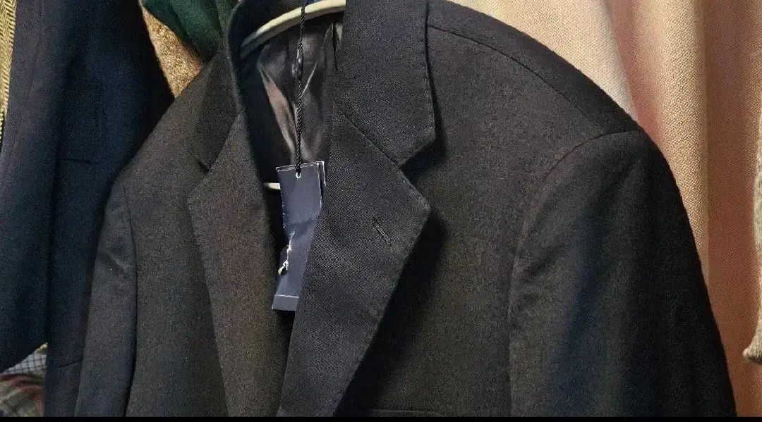 POLO RALPH LAUREN ネイビー ギャバジン ブレーザー 42サイズ