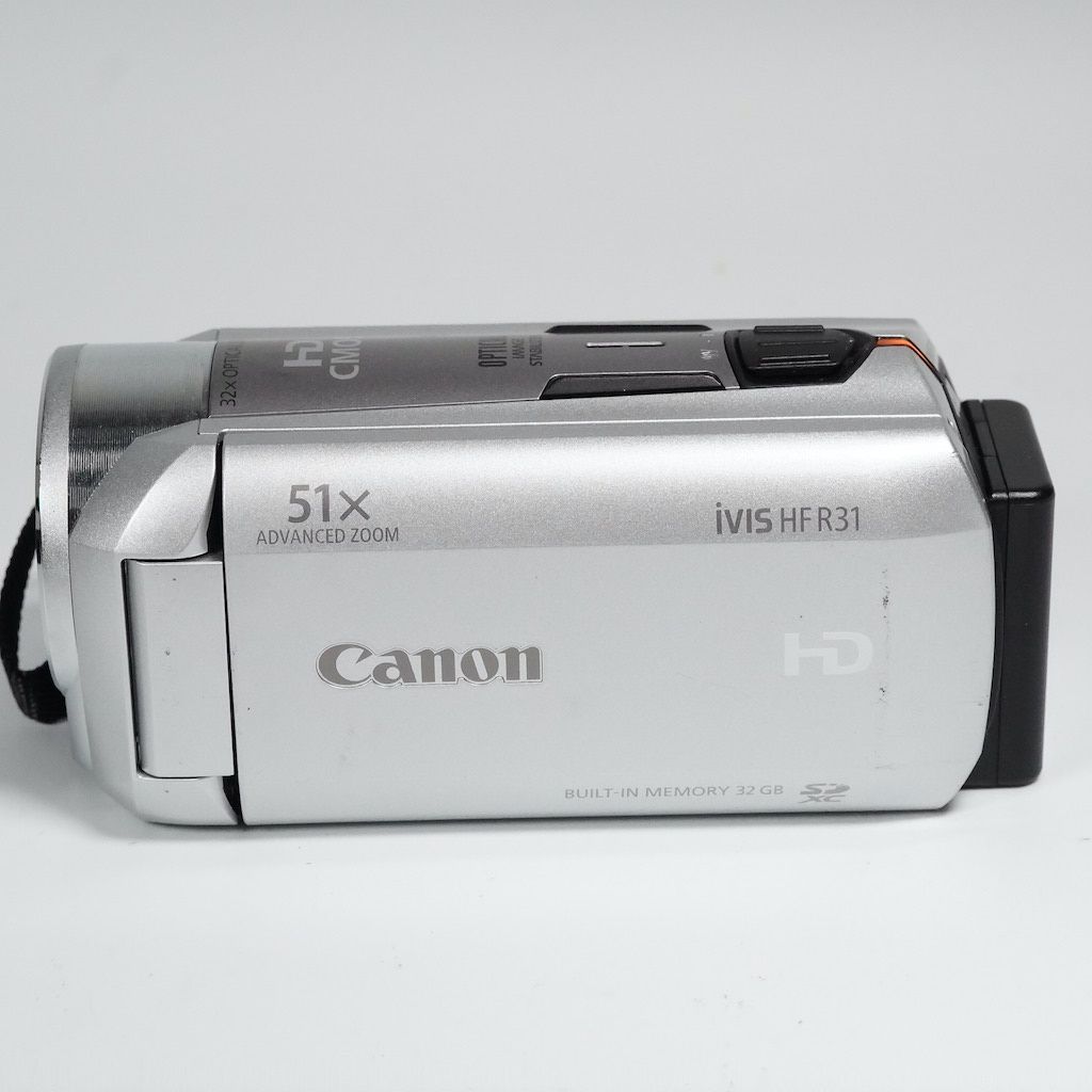 Canon キャノン iVIS HF R31 シルバー ビデオカメラ 動作OK 1週間保証
