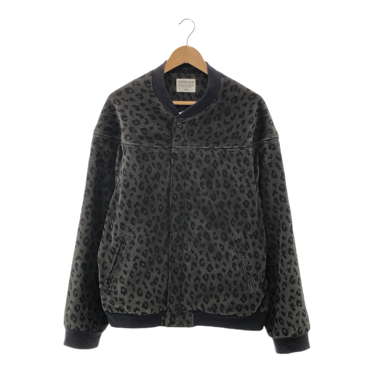 CAPTAINS HELM #LEOPARD CORDUROY JACKET - CAPTAINS HELM WEB STORE