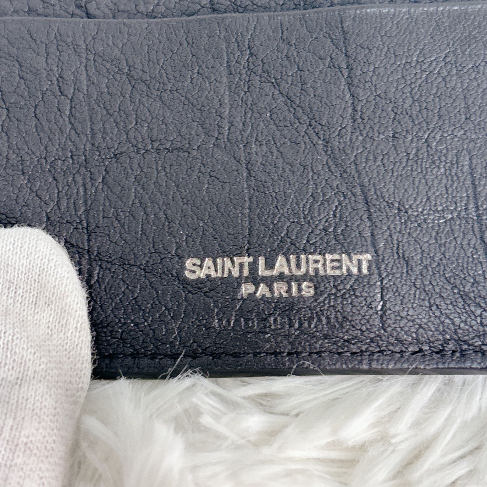 LAURENT クロコ型押し