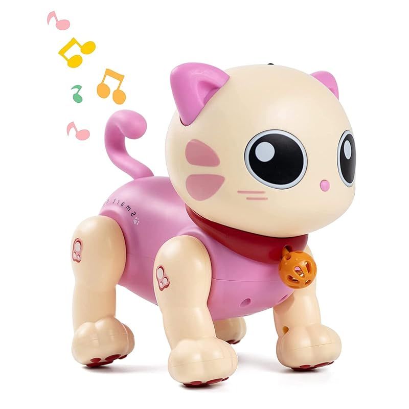 アタミラ(ATAMIRA) ロボット猫 おもちゃ 小学生 音楽 ダンス コントローラー操作 子供 誕生日プレゼント クリスマスプレゼント