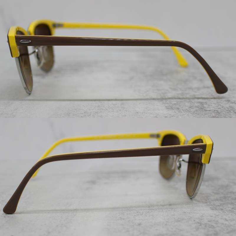 S084)【美品】Ray-Ban/レイバン CLUBMASTER/クラブマスター RB3016