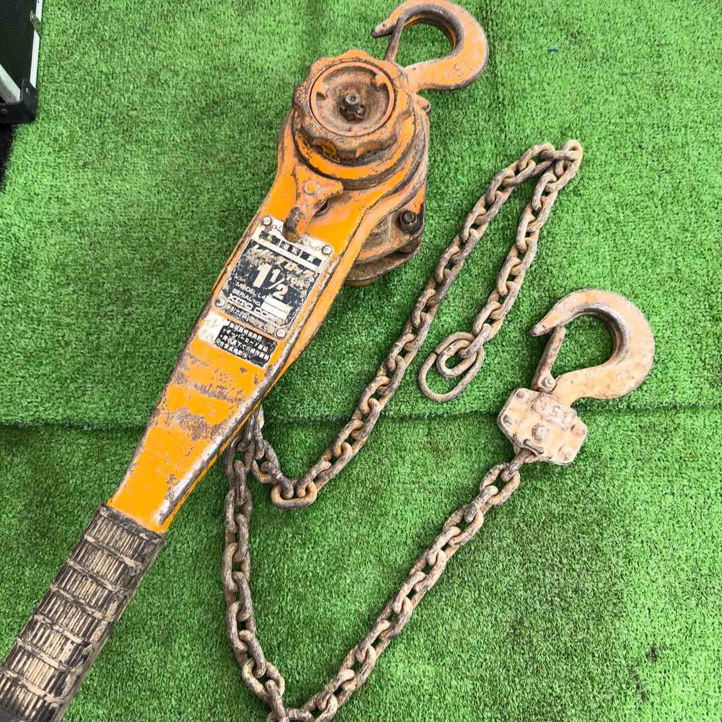 KITO キトーレバーブロック 1 1|2t 荷締め 桶川店