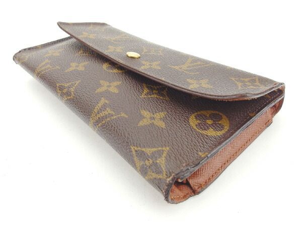 ルイヴィトン 長財布 三つ折り財布 ポルトトレゾール