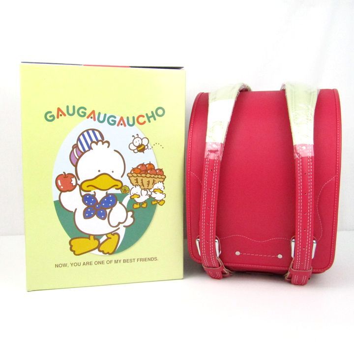 ランドセル 牛本革 レザー チェリーピンク クローバーステッチ キッズ 女の子用 school bag