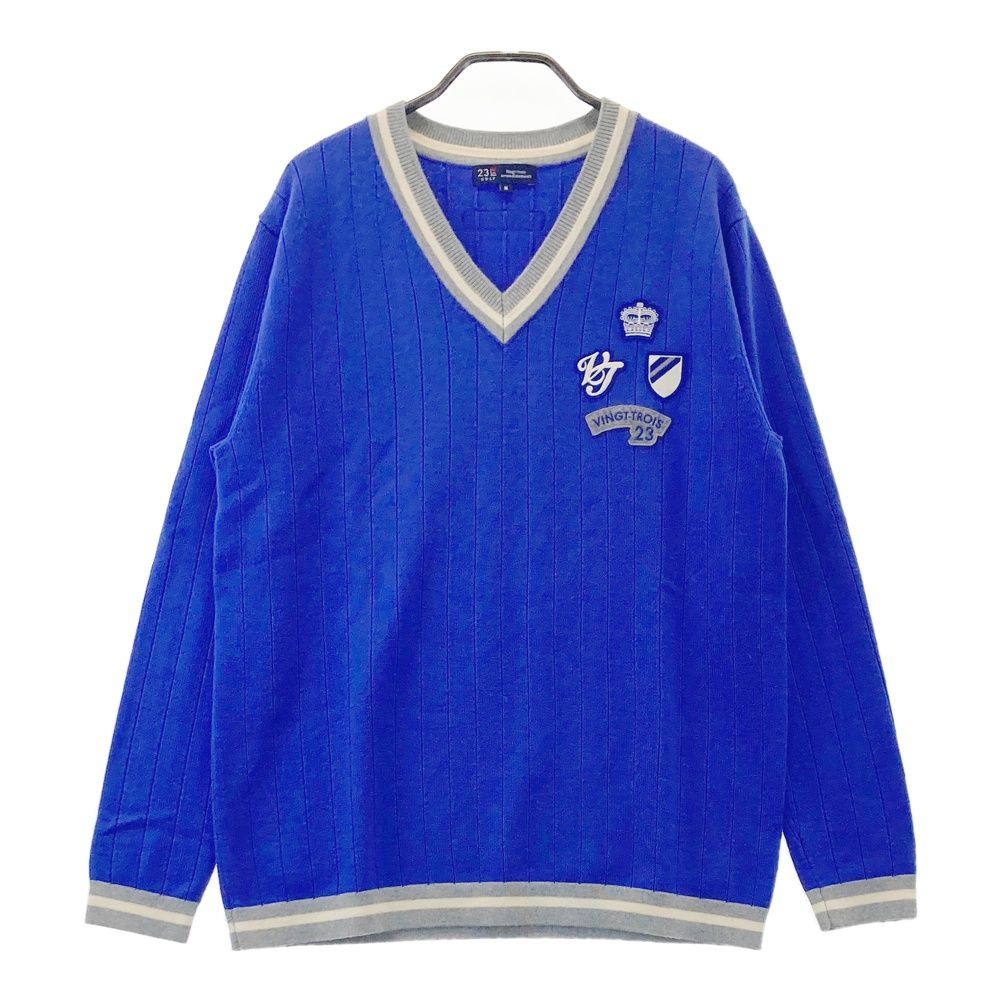 美品】23区ゴルフ 23区 Golf メンズ 裏地付きセーター サイズM セール