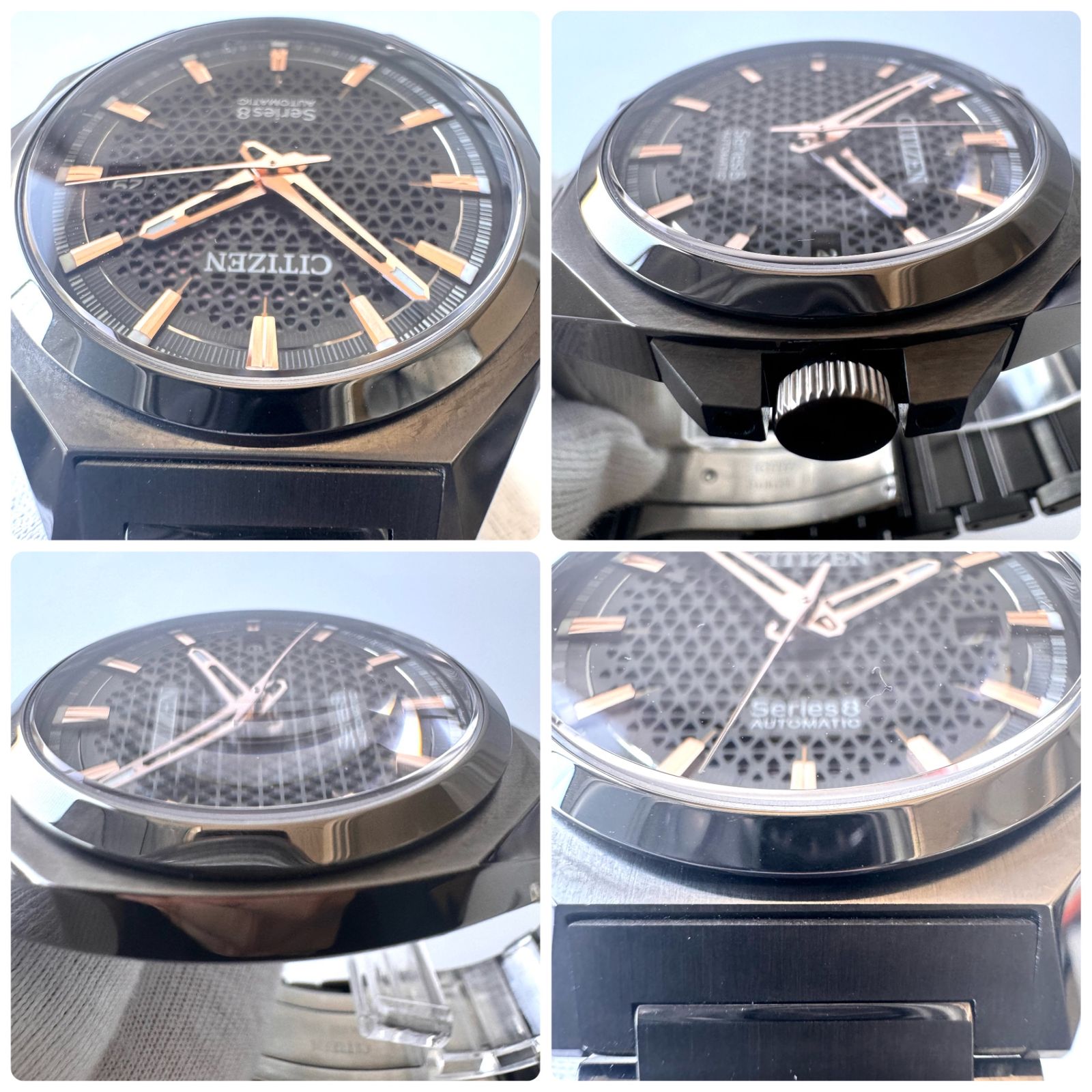 美品】シチズン シリーズ8 NA1015-81Z 830メカニカル 0950-S125766  