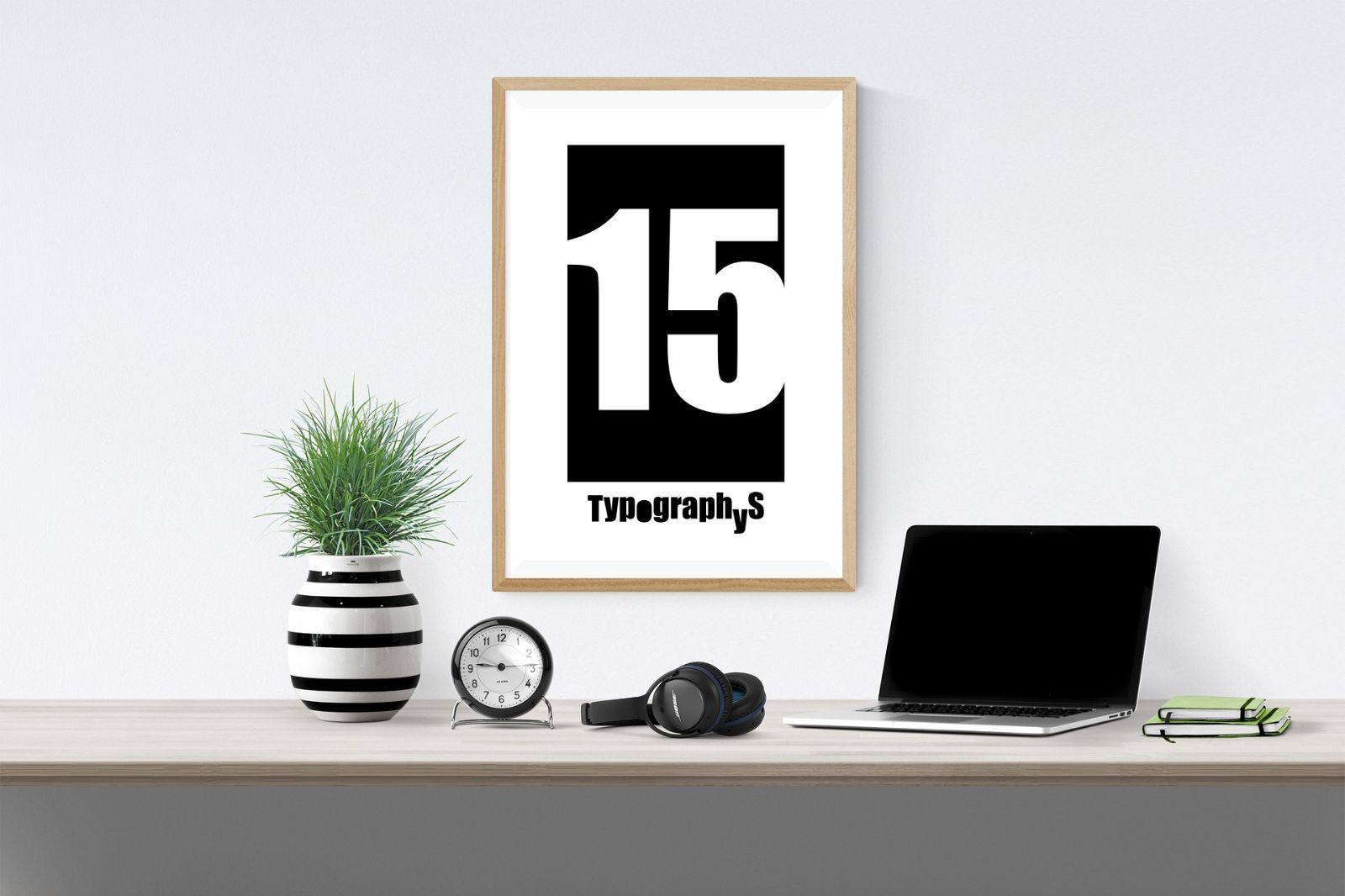 限定SALE，格安】 【A2】TYPOGRAPHYS アートポスター（A2サイズ）15BK