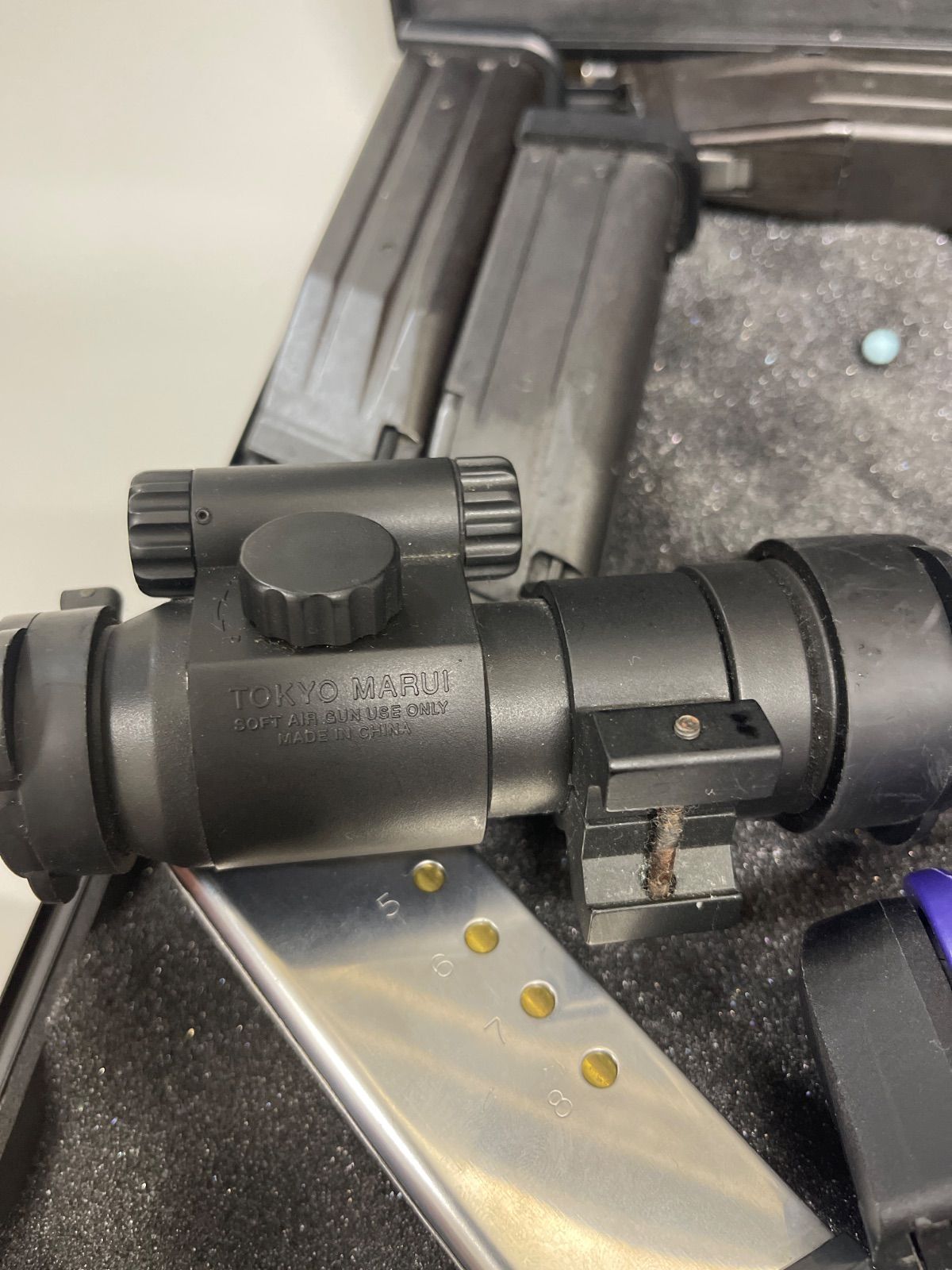 【✨セット販売✨】ハンドガン2丁　マガジン　スコープまとめ売り　ケース付き