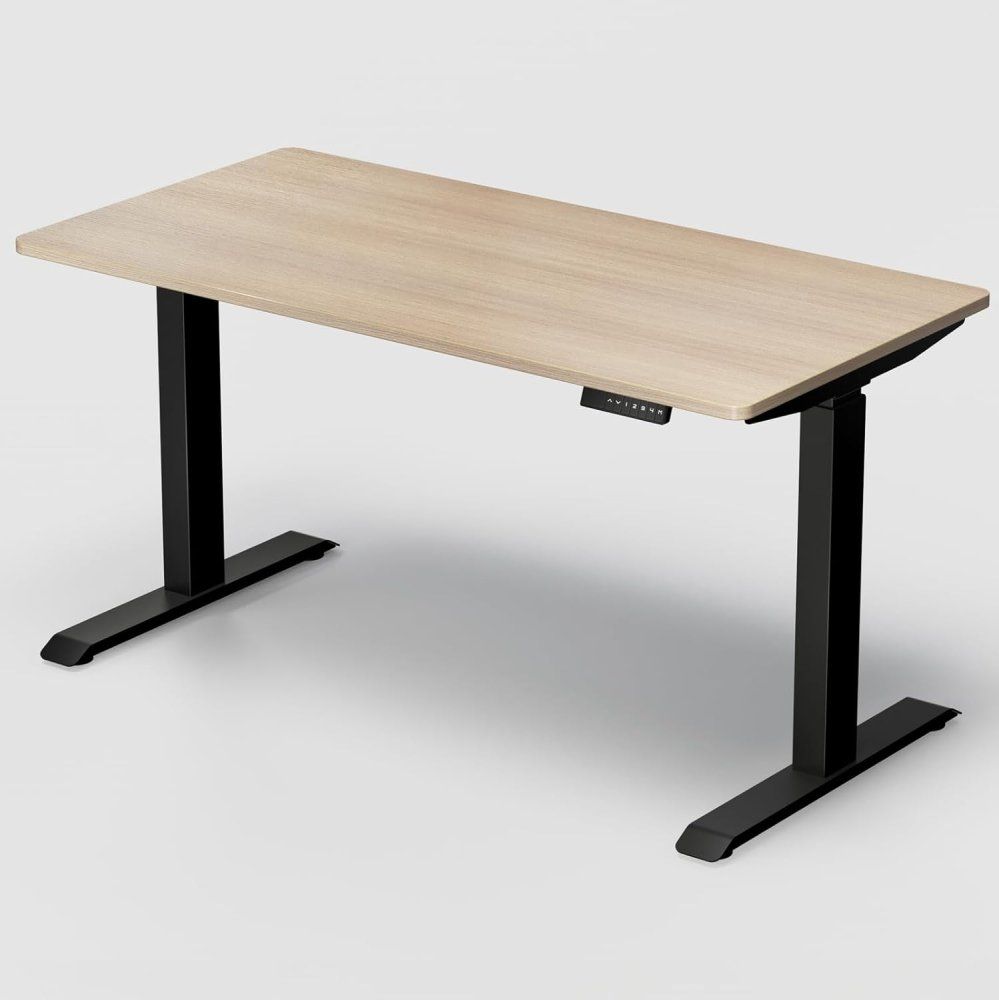 アウトレット 山善 YAMAZEN 昇降デスク 電動 ELD-FS MBK T1400 WN 北海道沖縄