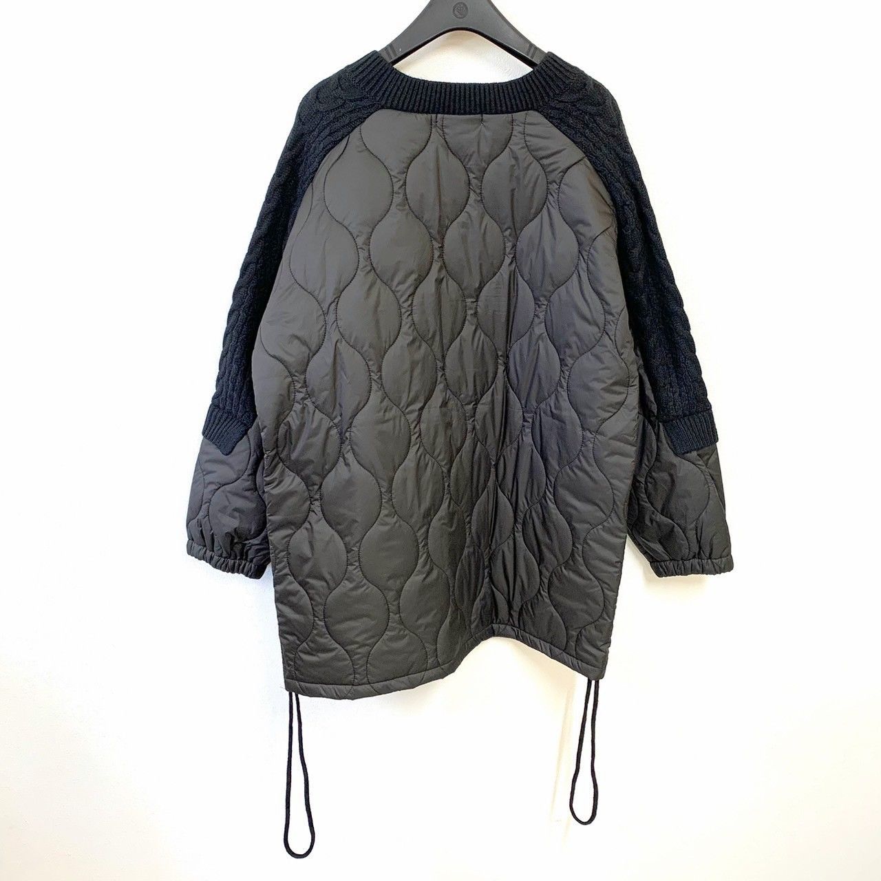 新品未使用　RADIATE ヤマダヤ　キルティング　ドッキング　オーバーニット RADIATE】ラディエイト/キルティングドッキングオーバーニット