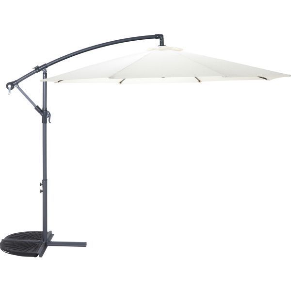 ハンギングパラソル2 アイボリー 組立品