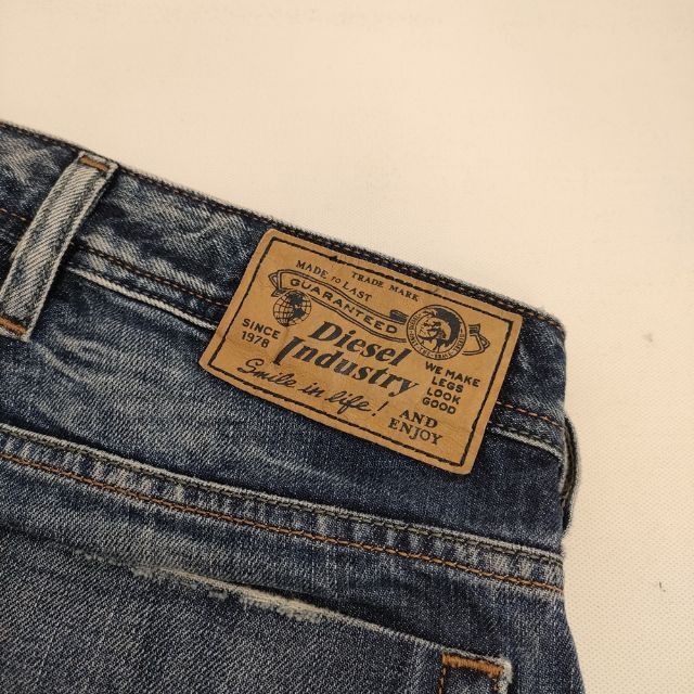 DIESEL ZATHAN 008B9 ジーンズ W27L30 デニムパンツ ブルー