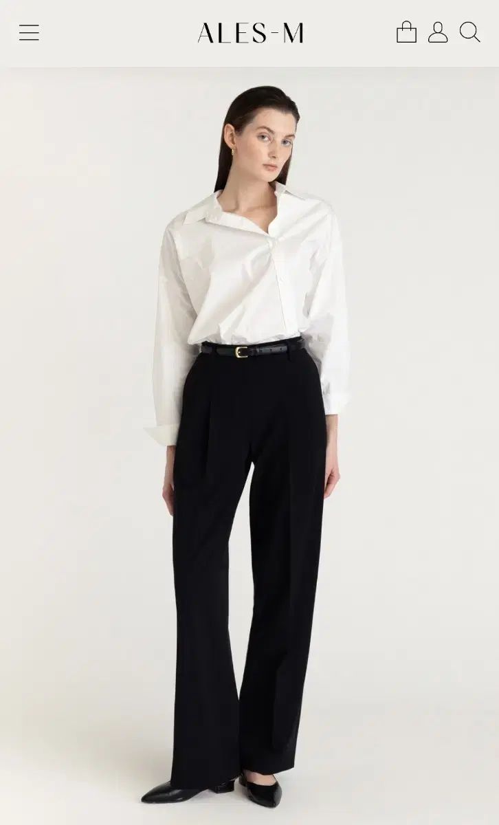 アレスエム マルセイユ パンツ ブラック