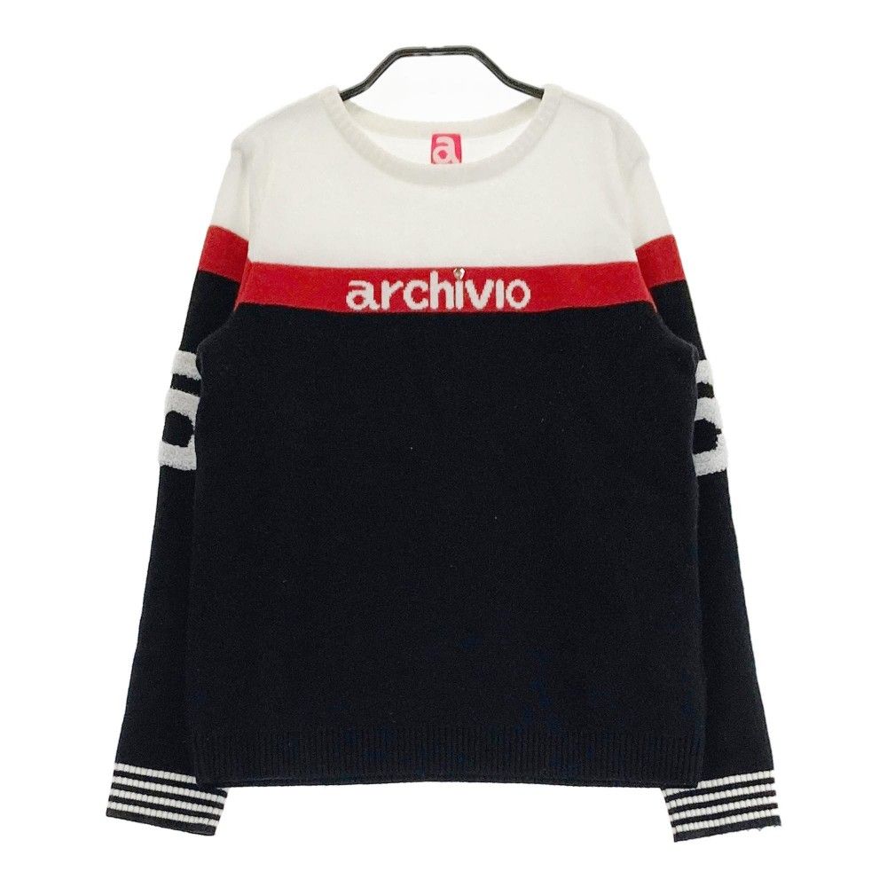サイズ：38 ARCHIVIO アルチビオ ニット セーター ブラック系